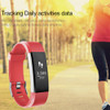 LEMFO ID115 HR Plus Smart Wristband Heart Rate Monitor Fitness tracker Smartband Bracelet Wrist Band for IOS Android Phone