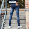 Desy Feeci Brand Men Jeans Slim Fit Skinny Denim Jeans Designer Elastic Straight  Jeans Stretch Trousers Jeans for Men