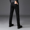 Black Jeans Men Winter Autumn Stretch Denim Jeans Man Elastic Casual Slim Jean Pants Male Quality Jeans Homme