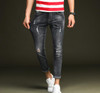  Spring Stylish Holes Men Jeans 