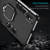 Magnetic Case for iPhone X XR Luxury Metal Magnet Ring Holder Phone Shockproof Back Cover For iphone XS MAX 2 in 1 Phone Shell