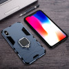 Magnetic Case for iPhone X XR Luxury Metal Magnet Ring Holder Phone Shockproof Back Cover For iphone XS MAX 2 in 1 Phone Shell