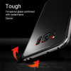 Magnetic Adsorption Phone Case For Samsung Galaxy S9 S8 Plus Note 9 8 Metal Magnet Screen Protector Tempered Glass Flip Cover