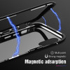 KISSCASE Magnetic Metal Case For iPhone X 6 7 Plus Chic Magnet Tempered Glass Cases For iPhone 6 6S 7 8 Plus X Fundas Capinhas  