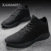 Men Casual Shoes Men Sneakers Brand Men Shoes Male Flats Breathable Mesh Slip On High Quality Loafers Spring Autumn Xammep