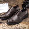 New Genuine leather high quality Lace up men shoes Cool Leisure Spring/Autumn oxfords fashion adult shoes man