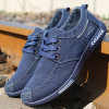 Spring Summer Men Shoes Moccasins Lace Up Leisure Soft Vulcanize Shoes Male Footwear Flat Summer Men Shoes DC143