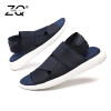 ZOQI New Fashion Summer Beach Breathable Men Sandals Genuine Leather Men's Sandal Man Causal Shoes