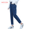 Vintage Boyfriend Jeans For Women High Waist Loose Trousers jeans Woman Casual Preppy Style Clothes Woman Denim Harem Pants