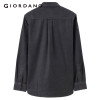 Giordano Men Shirt Solid Corduroy Casual Shirts Long Sleeves Pocket Hombre Clothes 2017 Mens Slim Fit Fashion Brand