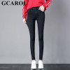  GCAROL 2018 New Collection Women Pencil Denim Pants High Waisted High Street Slim Basic Jeans In 3 Colors Plus Size 25-32