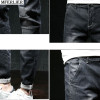 MFERLIER plus size jeans Hipster pants men big size 6XL 7XL 8XL 9XL 10XL long pants casual large 44 46 48 Elasticity summer blue