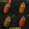 Zorro Petrol Lighter Gasoline Wooden Made Material Kerosene Cigarette Lighter  Oil Petrol Refillable