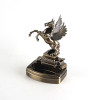 New type resin metal ashtray Pegasus model ashtray with lighter dual purpose cigarette accessories 