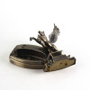 New type resin metal ashtray Pegasus model ashtray with lighter dual purpose cigarette accessories 