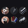 Ball Point Pen Shape Windproof Gas Lighters Adjustable Green Straight Flame Butane Jet Torch Cigar Lighter Gadgets Gifts For Men