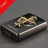 ZORRO Vintage Gasoline  Lighter Mini For Cigarette Kerosene Oil Petrol Refillable Flint 