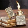 CHIEF guardian angel, kerosene lighter, creative personality, old-fashioned grinding wheel lighter gift package 