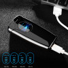 Pulsed Arc Slim Windproof cigarette cigar  Personality primo Electronics usb  cigarette plasma lighter with original box