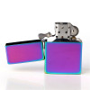 Cigarette Accessories Genuine Zorro kerosene lighters Copper material Metal Square piece shape purple oil lighter 