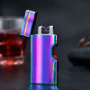 portable charge Usb charging double arc  plasma eletronic pulse infrared induction windproof lighter