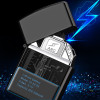 New USB Arc Lighter Electronic Dual Arc Cigarette Lighter Windproof Rechargeable Plasma Cigar Lighter New Year Gifts For Men