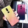 For Oneplus 6T Case Gradient Colorful Tempered Glass Hard Back Cover Phone Case For Oneplus 6 One plus 6T 1+6T Shockproof