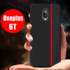 Oneplus 6T Case Cover Original CENMASO Carbon Fiber PU Leather Full Protection Cover One Plus 6T 1+6T Case Oneplus 6T Back Cover