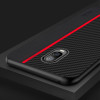 Oneplus 6T Case Cover Original CENMASO Carbon Fiber PU Leather Full Protection Cover One Plus 6T 1+6T Case Oneplus 6T Back Cover