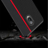 Oneplus 6T Case Cover Original CENMASO Carbon Fiber PU Leather Full Protection Cover One Plus 6T 1+6T Case Oneplus 6T Back Cover