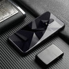 Luxury abstract graphite crystal Luxury One Plus 1+6T Soft Silicone Tempered Glass Phone Case Shell Cover For OnePlus 6 6T