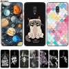 For Coque Oneplus 6T Case Black Silicone Back Cover For One Plus 6T Case Capas For Oneplus6T 6 T Case Print Soft TPU Cover 1+6T