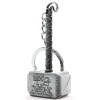 Marvel Avengers Thor's Hammer Mjolnir Keychain New Pewter Keyring Toy Thor Chain Ring Key Men Jewelry Fans Accessory