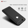 For Google Pixel 2 2XL 3 XL case Luxury Slim Armor Soft Silicone Phone Back Cover for Pixel 3XL Brushed Carbon Fiber Coque