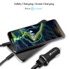 Dual Car Charger,Universal 5V 2.4A USB Car Charger for iPhone x 7 6 5 Samsung s9 Xiaomi Huawei Usb Car-Charger Phone Adapter 