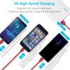 3 in 1 Micro USB Cable 2A Fast Charging Data Sync Quick Charger For Lightning iOS iPhone Mobile Phone Type C Cable For xiaomi