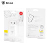 Baseus Universal USB Charger EU Plug Travel Wall Charger Adapter Smart Mobile Phone Charger For iPhone Samsung Xiaomi Tablet