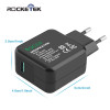 Rocketek Quick Charge QC 3.0 Travel Mobile Phone Fast USB Charger output3A 2.0 Compatible for Samsung Xiaomi 5 Huawei lg