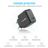 Rocketek Quick Charge QC 3.0 Travel Mobile Phone Fast USB Charger output3A 2.0 Compatible for Samsung Xiaomi 5 Huawei lg