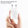 Baseus Mini Dual USB Charger EU Plug Wall Charger Power Adapter Compact USB Charger For iPhone Samsung Xiaomi mi8 Phone Charger