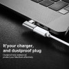 Baseus Type-C Magnetic Elbow Charger Adapter For Macbook Pro Female to Male Type-C Cable Adapter Magnetic USB-C Plug Connector