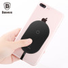 Baseus Qi Wireless Charger Receiver For iPhone 7 6 6s Plus Wireless Charging Adapter Receptor For Samsung Xiaomi Android Phone 