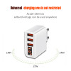 LED Display 3 4 USB Charger, ZNP Universal Mobile Phone USB Charger Fast Charging Wall Charger For iPhone Samsung Xiaomi 3.4A