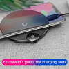 Baseus LCD Digital Display Wireless Charger for iPhone XS Max XR X 8 Qi Wireless Charging Pad for Samsung Galaxy S8 S9+ Note 9