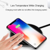 Aoshitai Original Wireless Charger For iPhone X XS Max 8 Plus 10W Fast USB Wireless Charging Pad For Samsung S8 S7 Edge Charger 