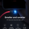 Mcdodo  Auto Disconnect LED lighting For lightning Charger Cable USB Cord Fast Charging Data Cable For iPhone XR XS Max 8 7 Plus