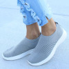 New Ladies Tennis Shoes Stretch Knitting Autumn Flats Women Plus Size Breathable Casual Comfort Shoes Female Fashion Footwear   