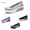 EOFK Women Flat Platform Shoes Woman Loafers Fashion Women's Slip On Shallow Swing Casual Shoes Women Flats zapatos de mujer