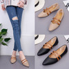Brand Ksyoocur 2018 New Ladies Flat Shoes Casual Women Shoes Comfortable Pointed Toe Flat Shoes Spring/autumn Women Shoes 18-021