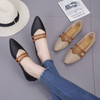 Brand Ksyoocur 2018 New Ladies Flat Shoes Casual Women Shoes Comfortable Pointed Toe Flat Shoes Spring/autumn Women Shoes 18-021